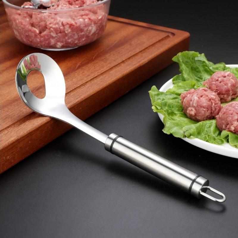 Kitchora Stainless Steel Meatball Maker Spoon