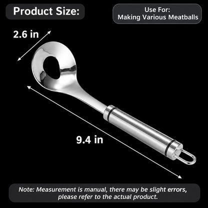Kitchora Stainless Steel Meatball Maker Spoon