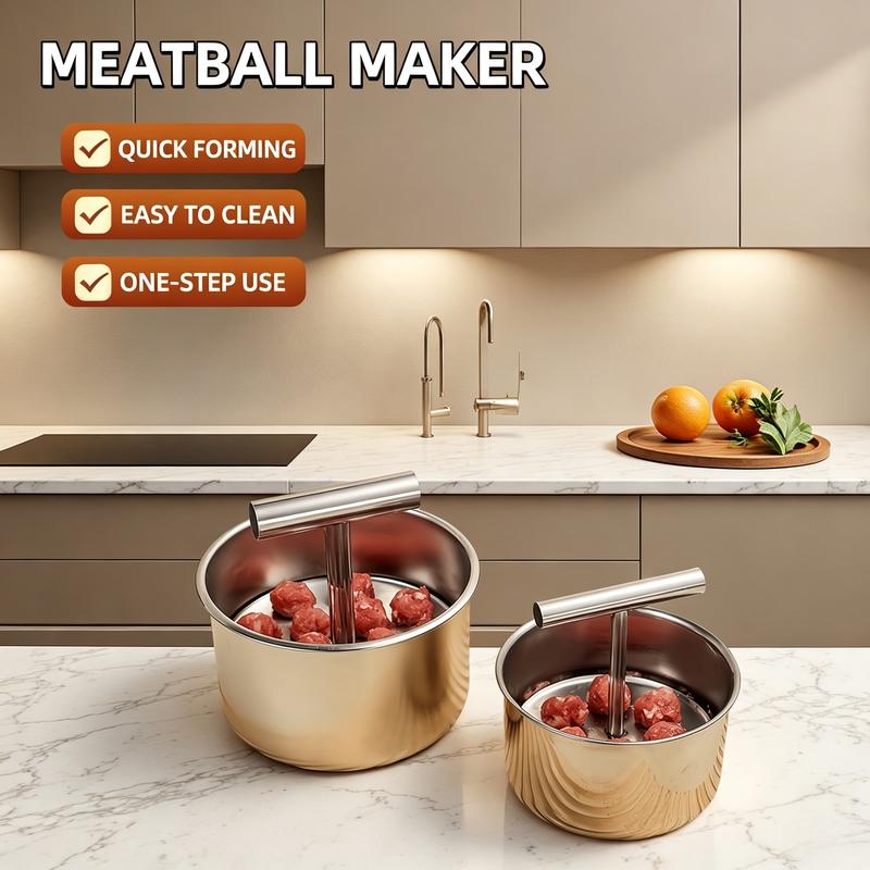 Stainless Steel Manual Meatball Maker