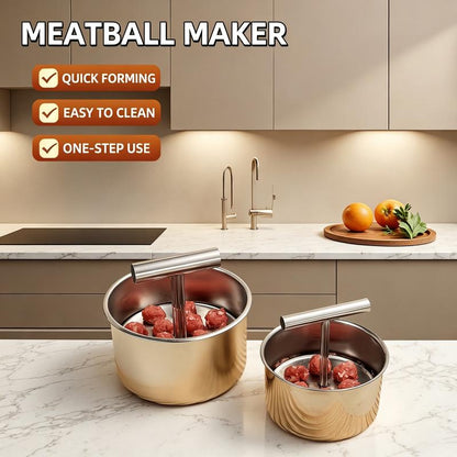Stainless Steel Manual Meatball Maker